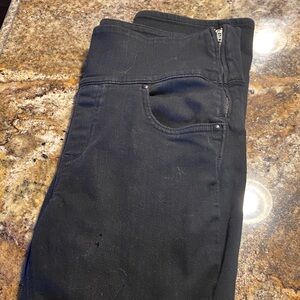SPANX Black Straight Leg Pants